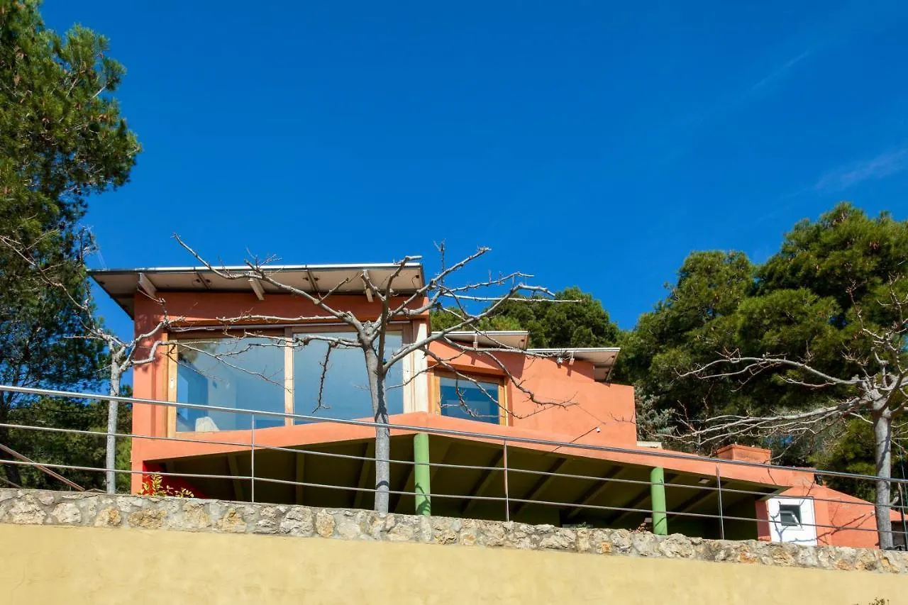 הוילה ל'אסטרטיט Impresionantes Vistas Al Mar Con Piscina Privada בית נופש